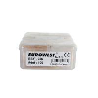 EUROWEST EBY-256 6MM İZOLELİ SARI EK MUF