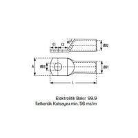 NOVA 50MM (M12)  Standart Kablo Pabucu