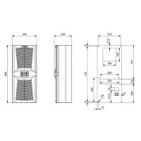 Plastim 1100W Pano Kliması Design Serisi - PAD1100.01