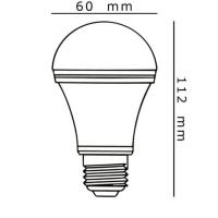 Sıva Üstü Led Armatür + 2 Sarı Led Ampul